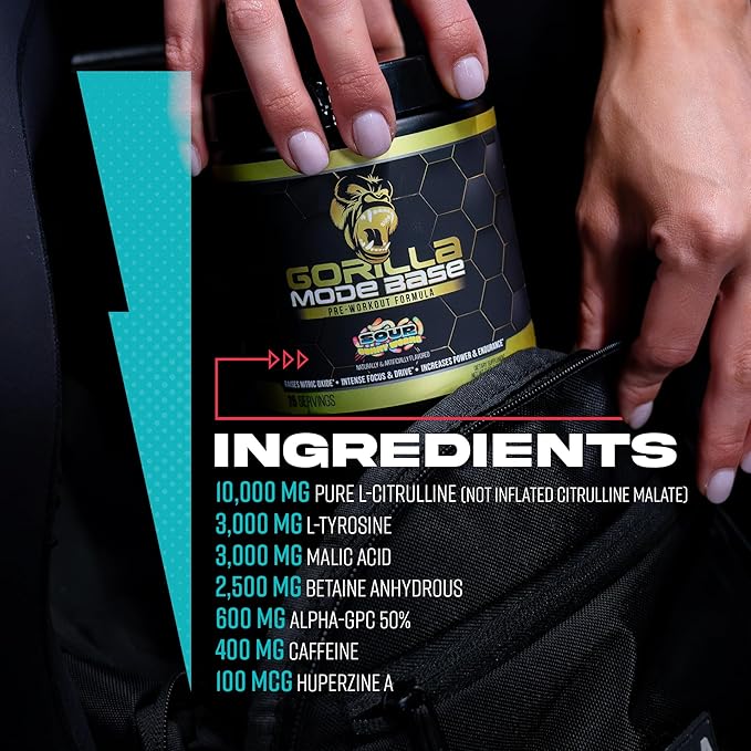 Gorilla Mind Base Pre Workout - Bombsicle