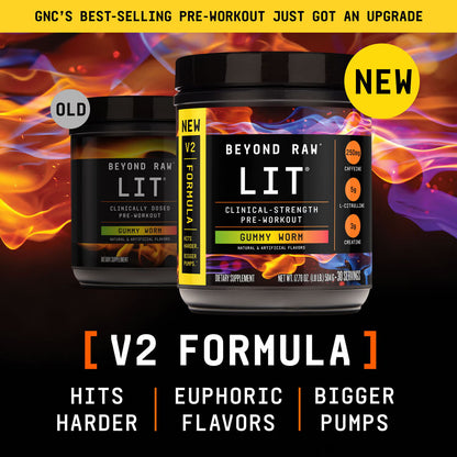 BEYOND RAW LIT V2 Clinical- Gummy Worm