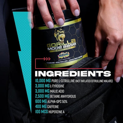 Gorilla Mind Base Pre Workout - Bombsicle