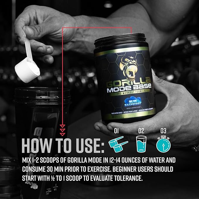 Gorilla Mind Base Pre Workout - Bombsicle