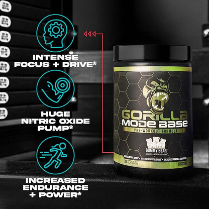 Gorilla Mind Base Pre Workout - Bombsicle